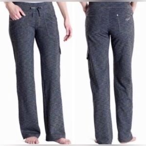 Kuhll Cargo Straight Leg Pants Gray Relaxed Fit Gorpcore Hiking Size 12